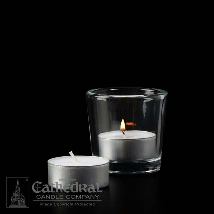 144 ct. Tealights in Metal Cups 88349404