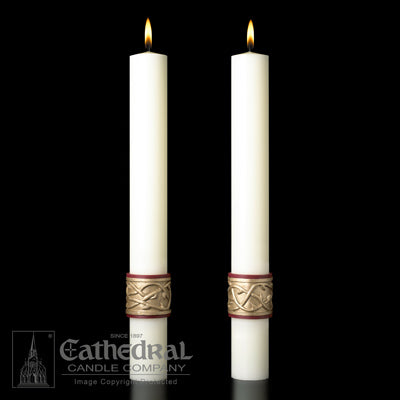 Sacred Heart Altar Candles - 809863XX