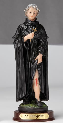 Saint Peregrine Statue - 8 inch