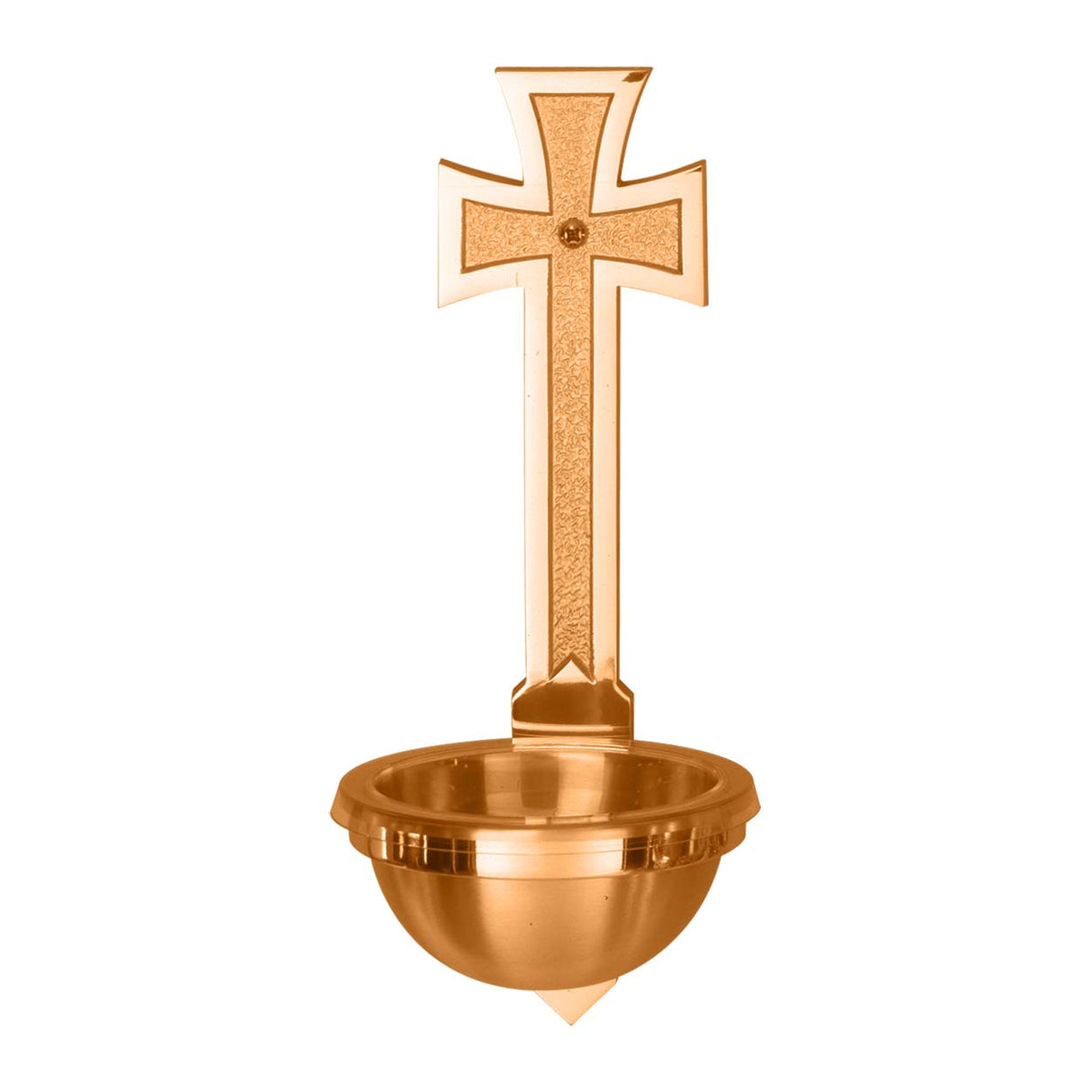 Cross Back Holy Water Font in 3 sizes no. 2521-83