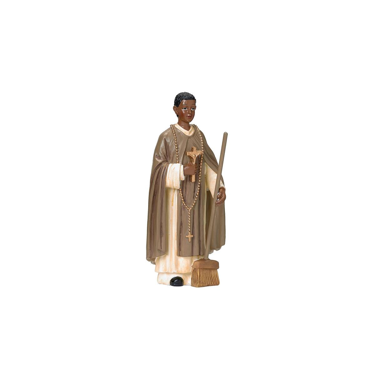 St Martin de Porres 4 inch boxed figure and holy card