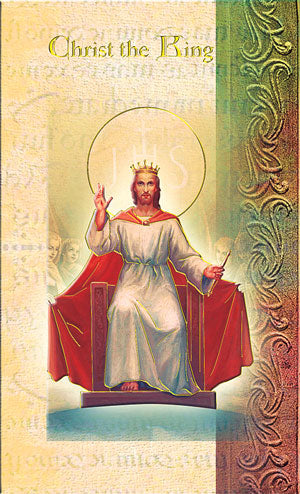 Christ the King Biography Pamphlet