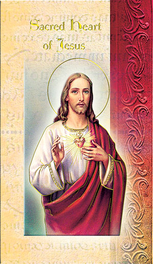 Sacred Heart Jesus Biography Pamphlet