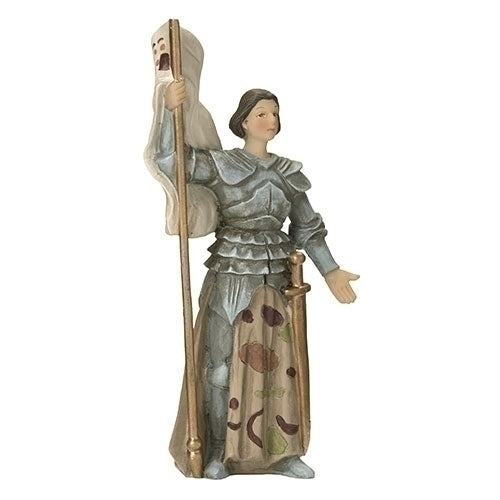 St Joan of Arc 4.5 inch boxed figure and holy card
