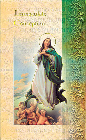 Immaculate Conception Biography Pamphlet