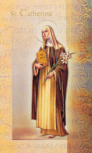 Saint Catherine of Siena Biography Pamphlet