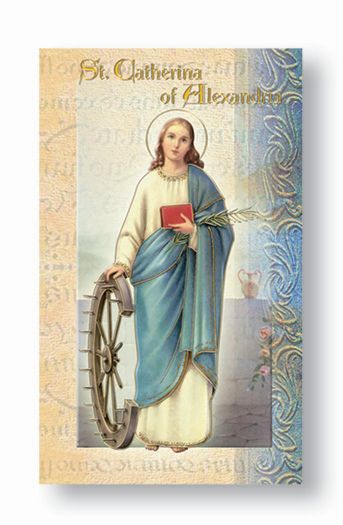 Saint Catherine of Alexandria Biography Pamphlet
