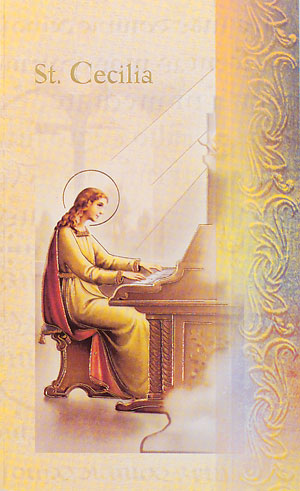 Saint Cecilia Biography Pamphlet