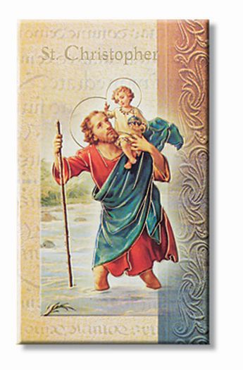 Saint Christopher Biography Pamphlet