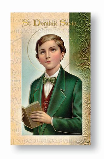 Saint Dominic Savio Biography Pamphlet