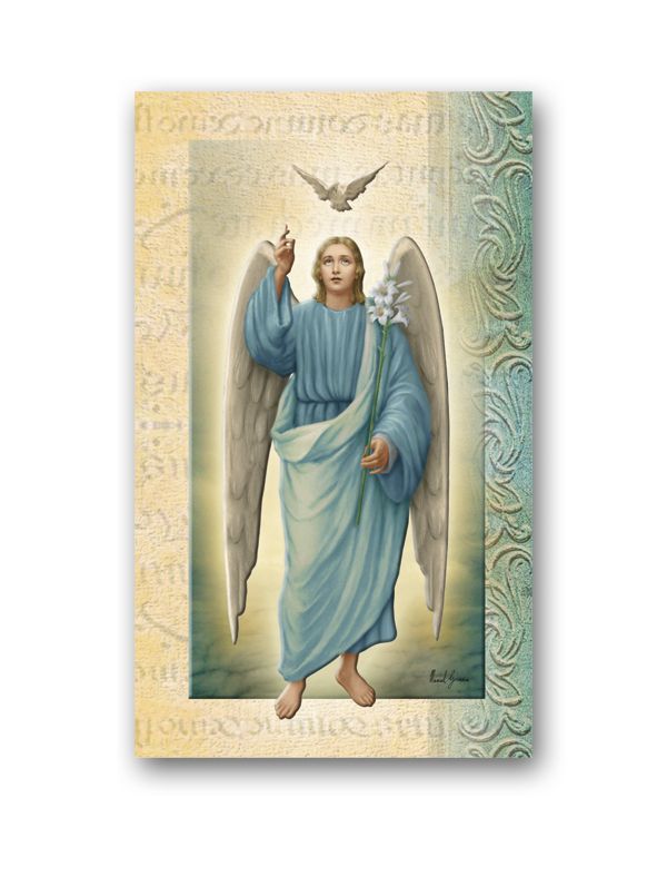 Saint Gabriel the Archangel Biography Pamphlet