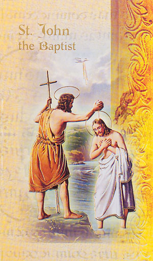 Saint John the Baptist Biography Pamphlet