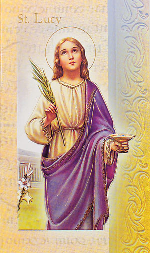 Saint Lucy Biography Pamphlet