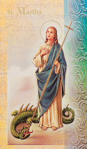 Saint Martha Biography Pamphlet