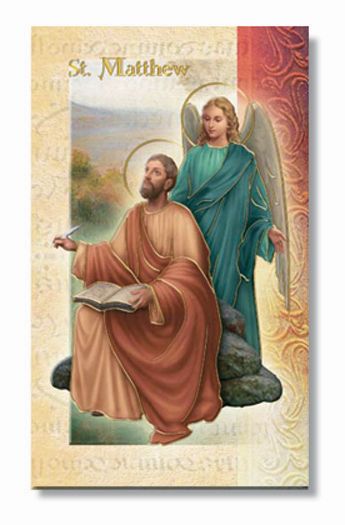 Saint Matthew Biography Pamphlet