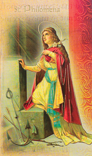 Saint Philomena Biography Pamphlet