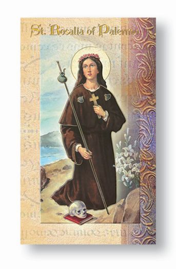 Saint Rosalia of Palermo Biography Pamphlet