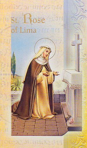 Saint Rose of Lima Biography Pamphlet