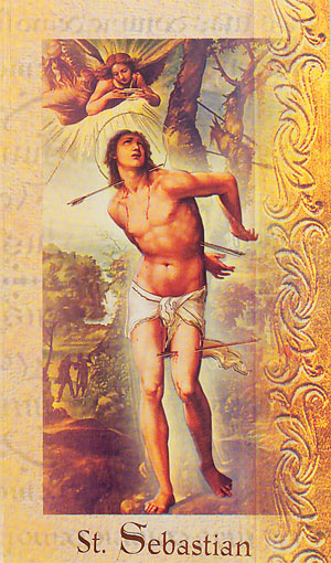 Saint Sebastian Biography Pamphlet