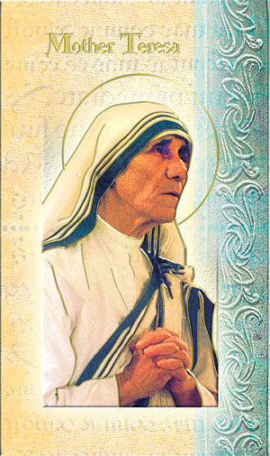 Saint Teresa of Calcutta Biography Pamphlet