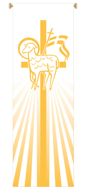 Lamb of God Printed Banner no. 7149
