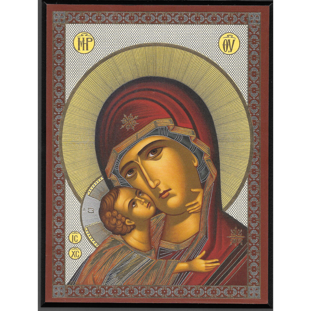 Madonna & Child - Our Lady of Tenderness Medium Icon