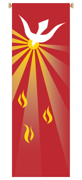 Holy Spirit Printed Banner no. 7151