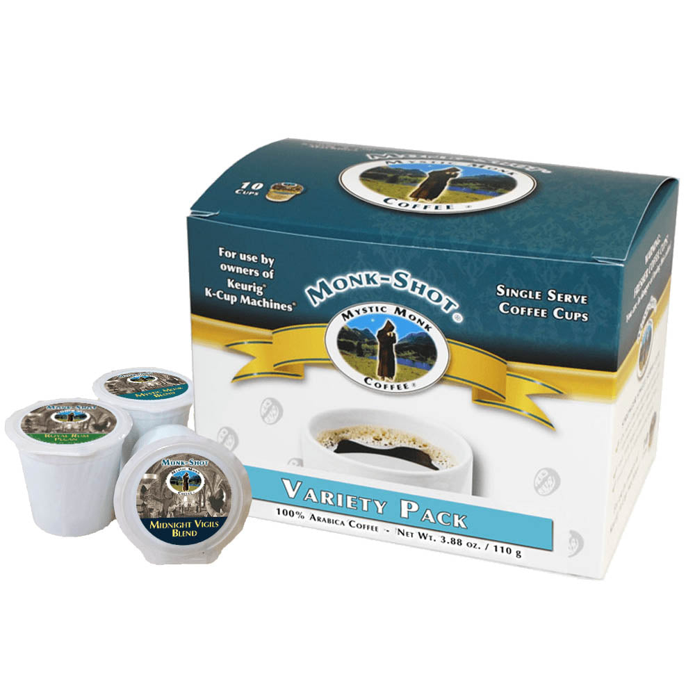 Monk-Shots Variety Pack K-cup 10ct
