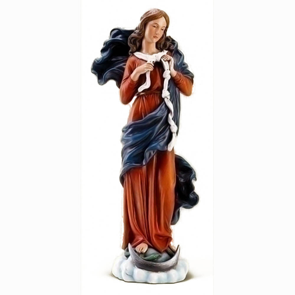 Mary Undoer of Knots Statue -10 inch