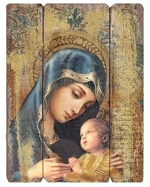 26x20 Madonna Child Wall Panel