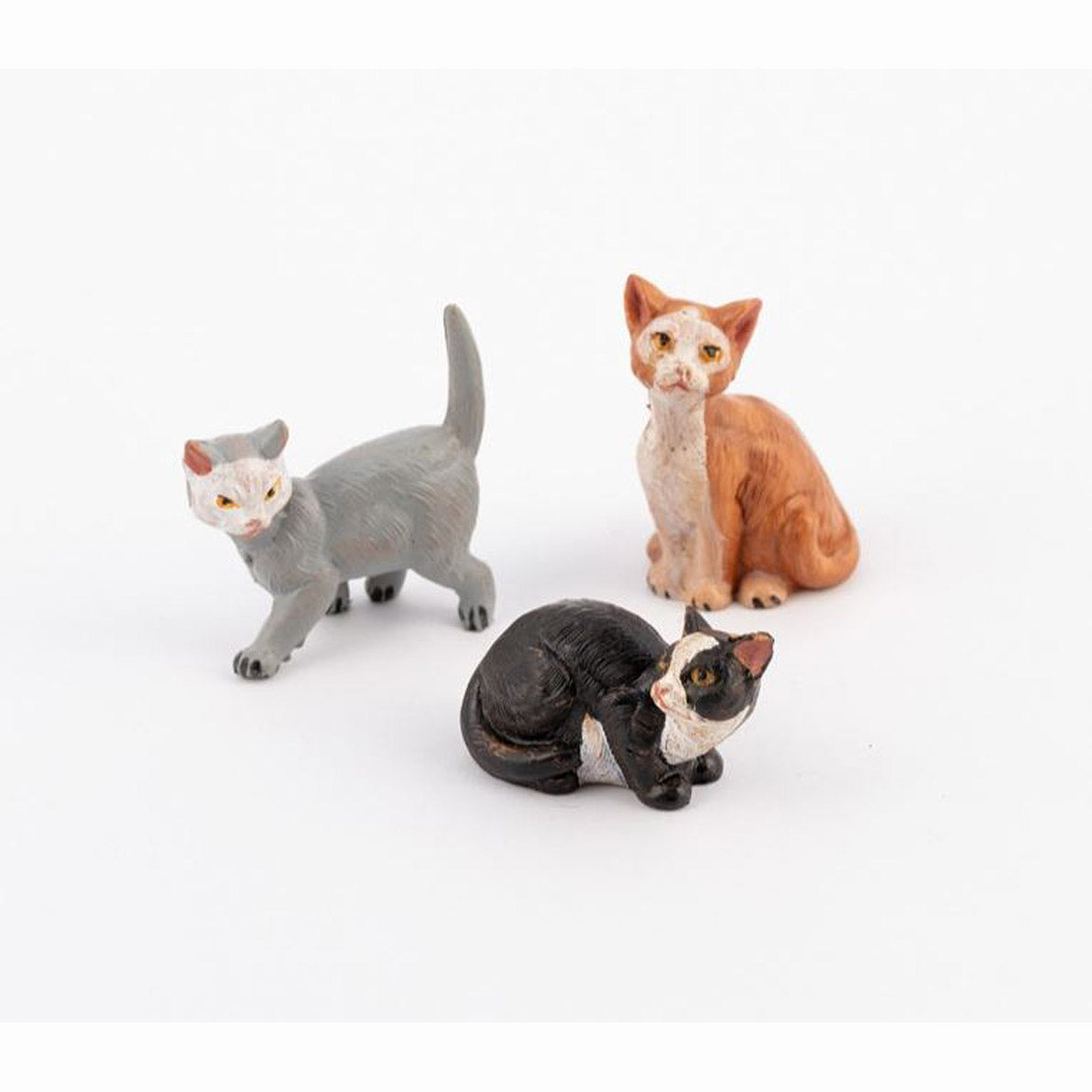 3 Piece Cat Fontanini Figures no. 51518 - 5 inch scale