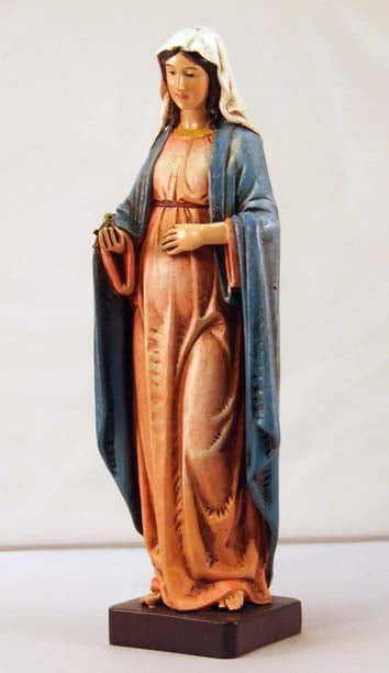 8 inch Pregnant Madonna Statue from Avalon Gallery