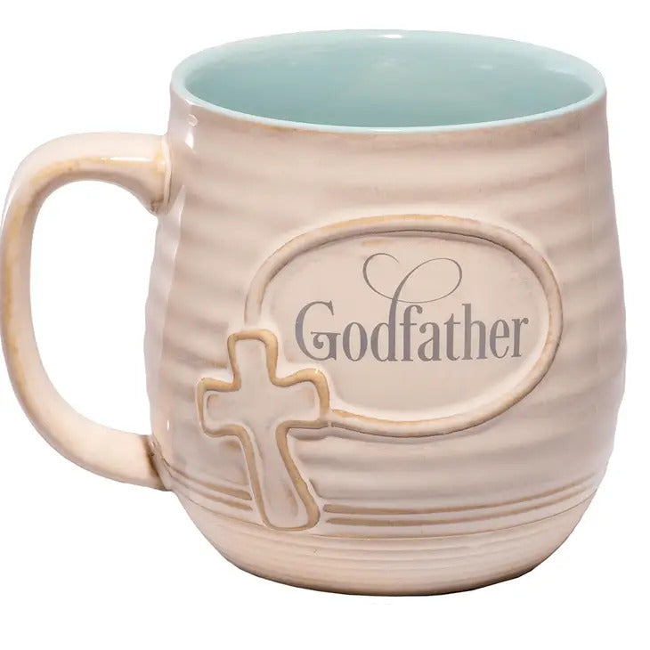 Raised Cross Godfather Mug MUG127