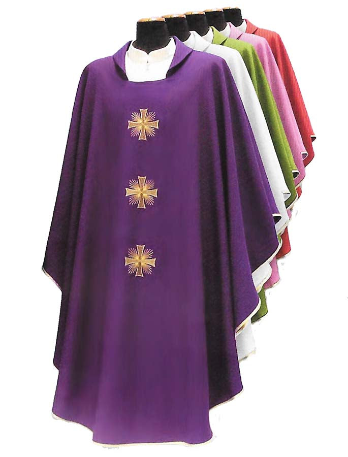 Three Cross Solivari Chasuble no. 314