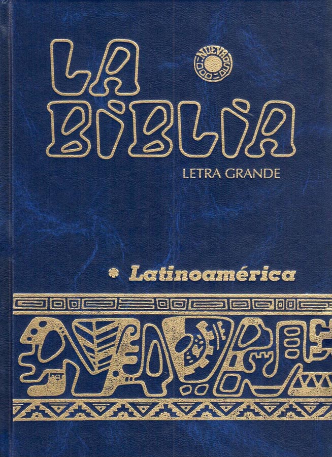 Biblia Latinoamericana Letre Grande - Tapa Dura