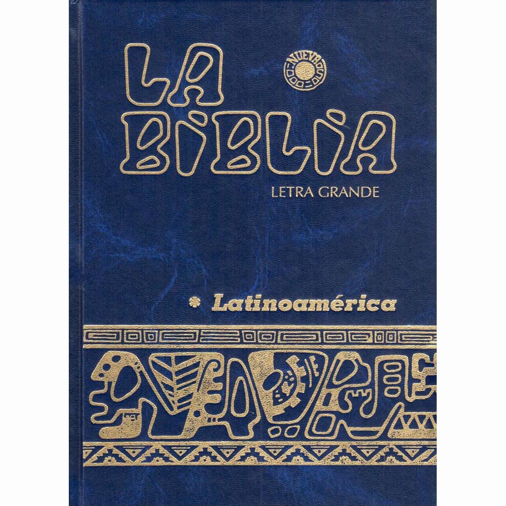Biblia Latinoamericana Letre Grande - Tapa Dura