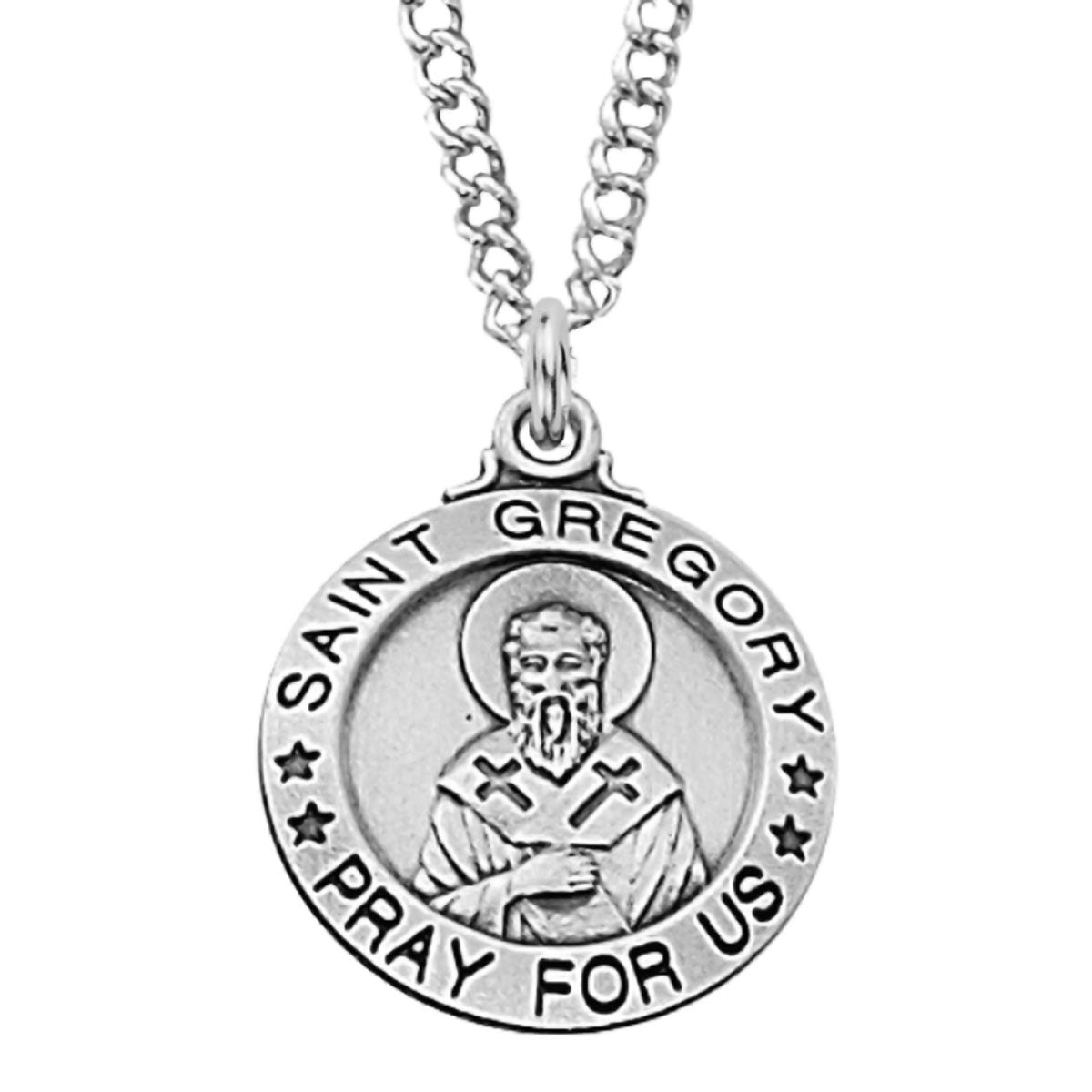 St Gregory Sterling SIlver Pendant L600GY
