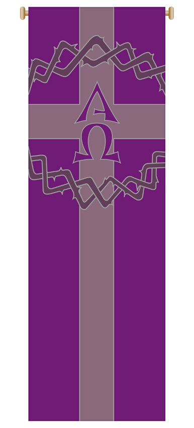 Crown of Thorns / Alpha Omega Banner no. 7155