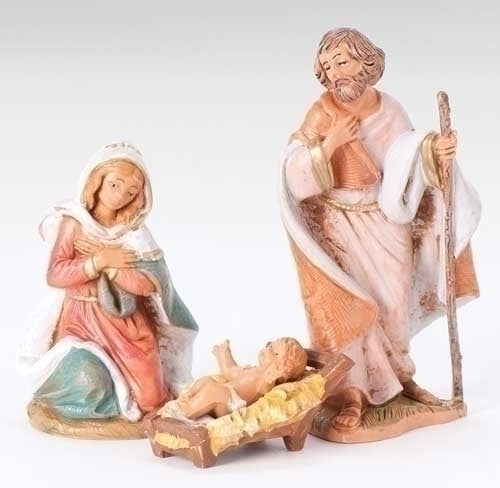 3.5 inch Holy Family Set Fontanini 55011