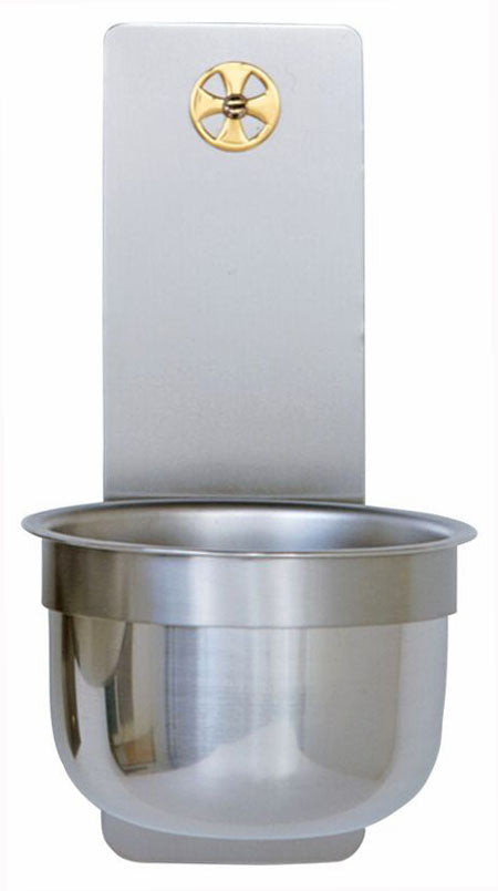 Durable Stainless Holy Water Font for Churches K349A