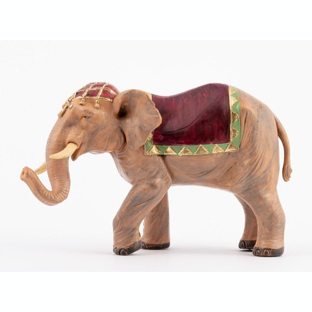Elephant with Saddle Blanket Figure by Fontanini