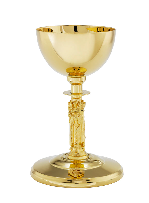Gold Plated 4 Evangelists Chalice A129G