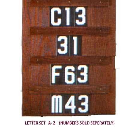 Hymn Board Letter Set (A-Z)