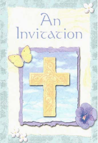 Inspirations Communion Invitations with Envelopes