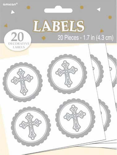 Cross Labels / Stickers for First Communion