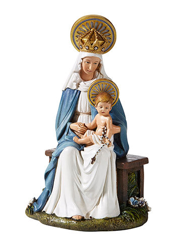 Hummel Seated Madonna and Child Statue