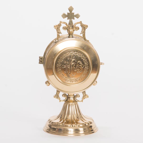 Stemmed Luna Custodial with Solid Door no. H-329