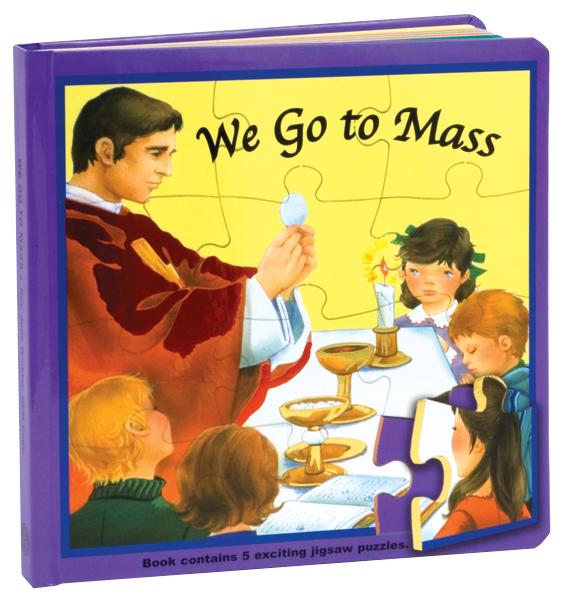 We Go to Mass Puzzle Book