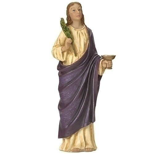 St Lucy 3.75 inch boxed figure and holy card