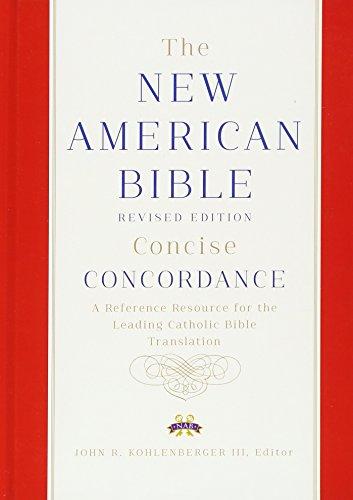 New American Bible Concordance - for the Revised NAB